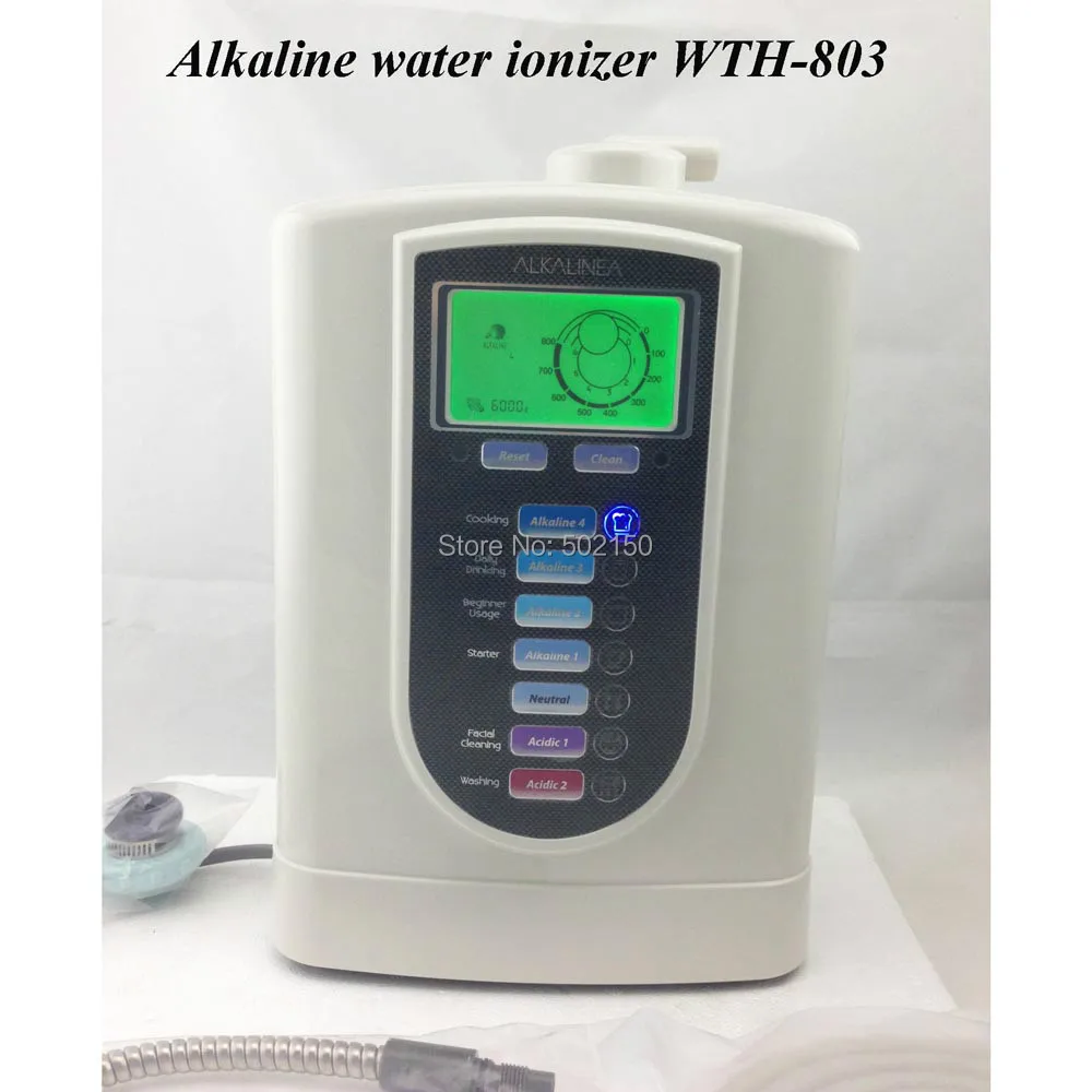 

Countertop type multifuncational water ionizer WTH-803 free shipping