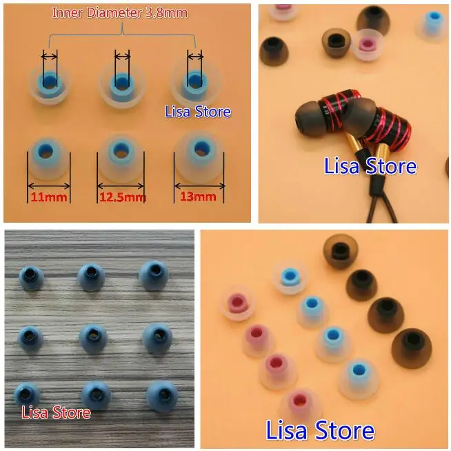 

100 пар/200 шт., сменные наушники-вкладыши для Samsung