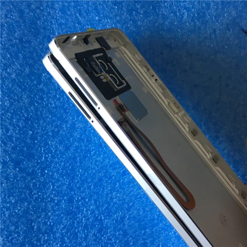 Axisinternational Для 5," Xiaomi 5S Plus Mi5S Plus Задняя крышка батареи чехол+ кнопки питания+ отпечаток пальца+ стекло объектива