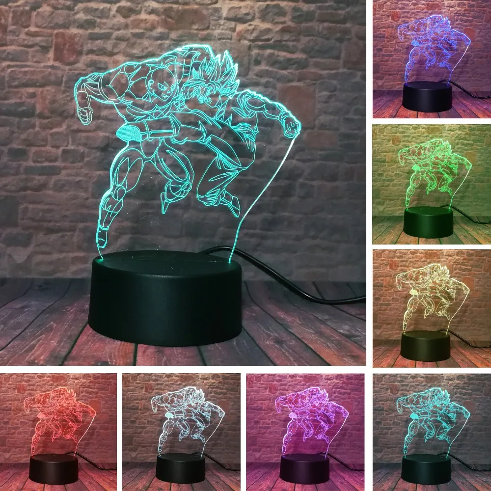 Экшн фигурки героев из м/ф Драконий жемчуг Z 7 цветов|Ночники| |