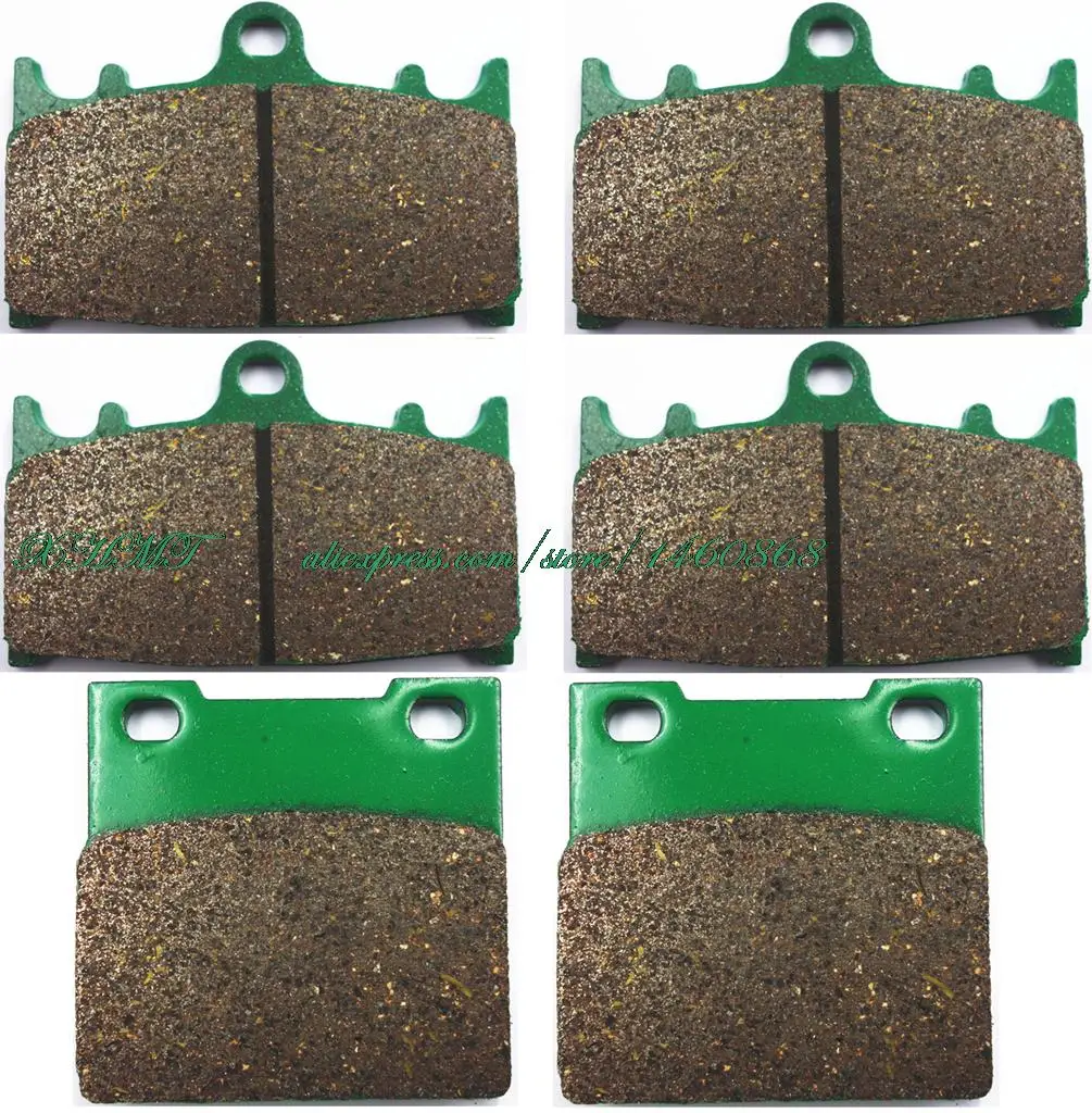 Набор тормозных колодок для Kawasaki Zx7r Zx-7r Zx750 Zx750r Zx-7 750 R Ninja 1989 1990 1991 1992 1993 1994 1995 |