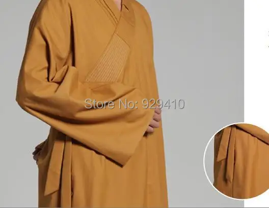 UNISEXSpring & осень хлопок буддийские монашеские костюмы laymeditation long robegown буддизм abbot