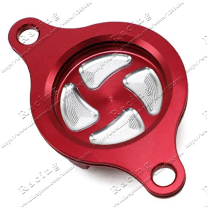 Масляный фильтр CNC Крышка для очистителя крышки ДЛЯ CRF 450R CRF450R 09 16 мотоцикла