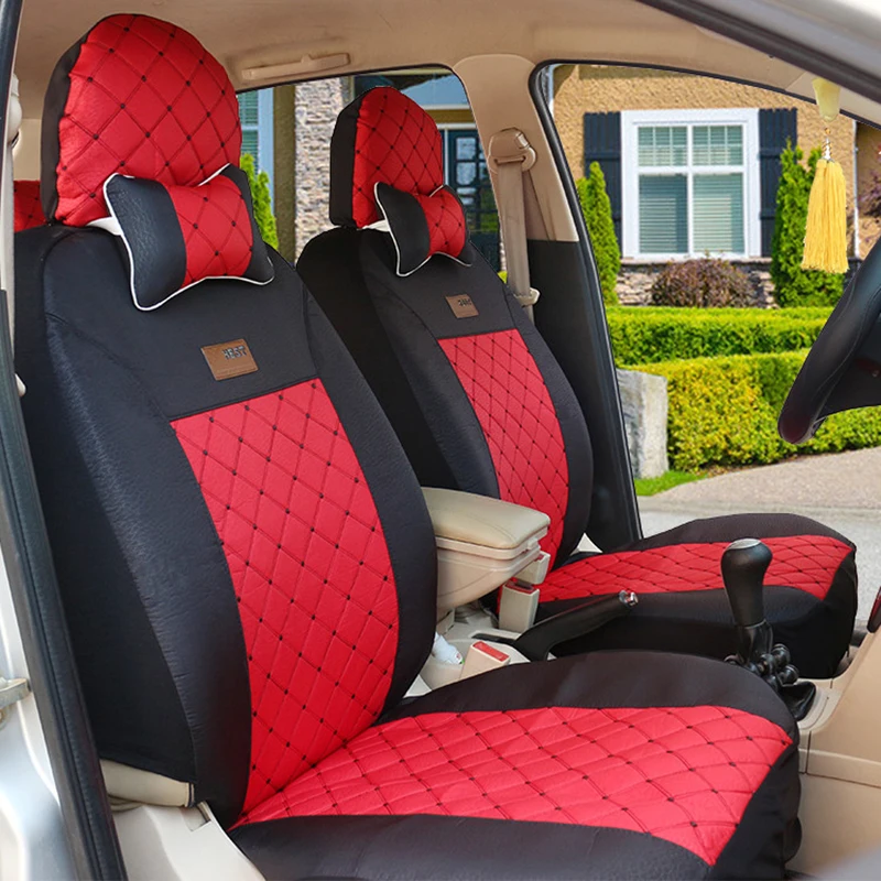 

High Quality Car seat cover for Cadillac all models ATS CT XT SRX black/red/beige/gray/purple car accessories auto sticker