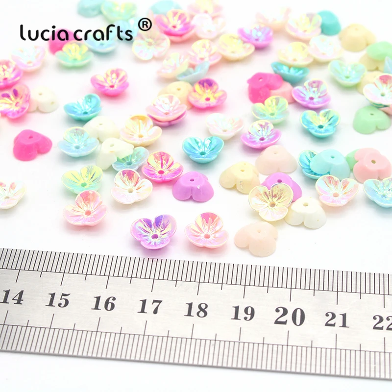 Lucia crafts 24 шт./лот 10 мм полимерный цветок с плоской задней частью материалы ручной работы для скрапбукинга художественное оформление ручной работы аксессуары D0914