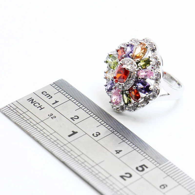Комплект из колье и серёг серебра 925 пробы|jewelry sets for women|silver jewelry setjewelry |
