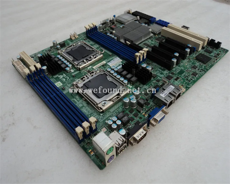 Рабочая Серверная материнская плата для X8DTL-6 LGA1366 LSI SAS 2008 5690 полностью протестирована