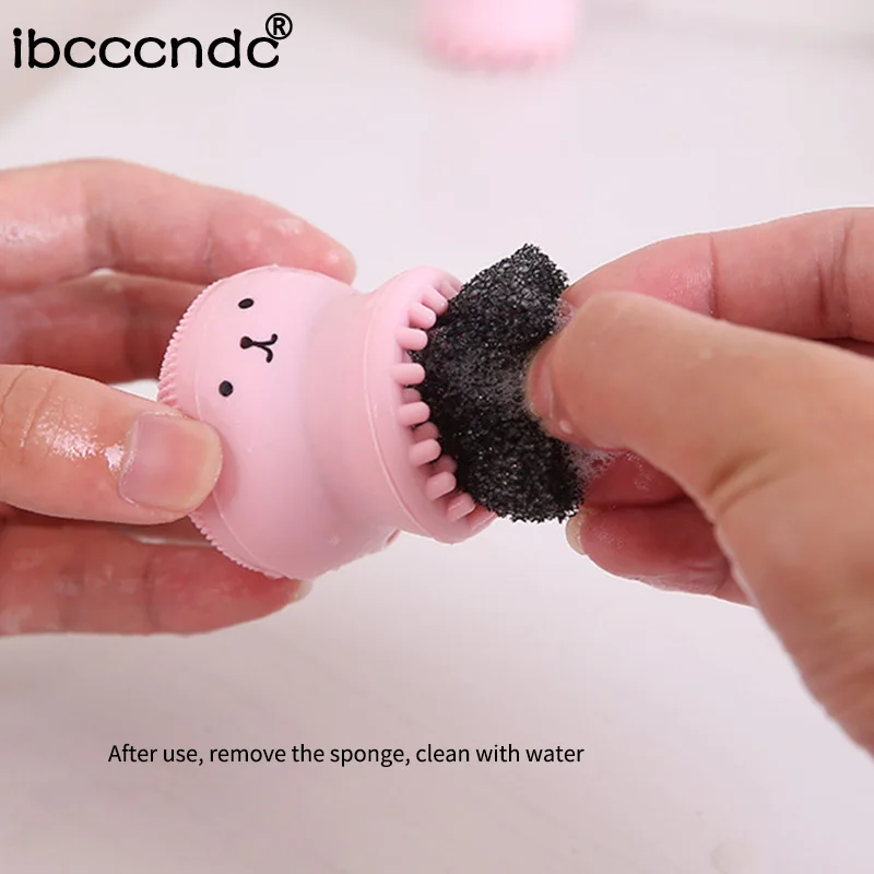 5 цветов кисть для очистки дица очищающее средство лица Очиститель пор