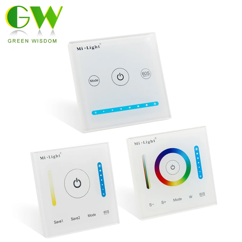 Светильник mi. Smart panel контроллер Dim mi ng панель/RGB RGBW RGB+ CCT/цветовая температура CCT Led диммер для светодиодной ленты, панельный светильник
