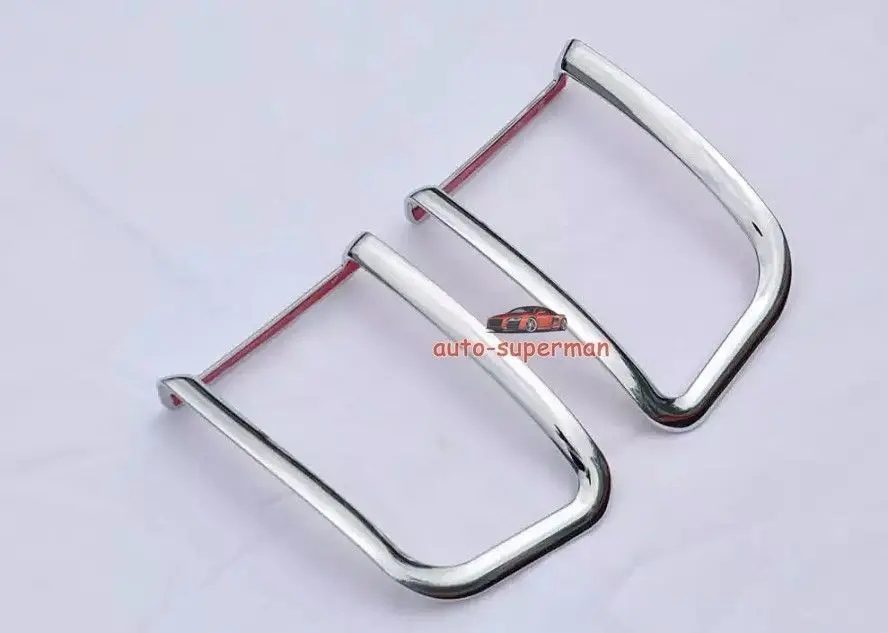 Хромовая лампа заднего противотуманного фонаря крышка планки для Toyota Land cruiser FJ200