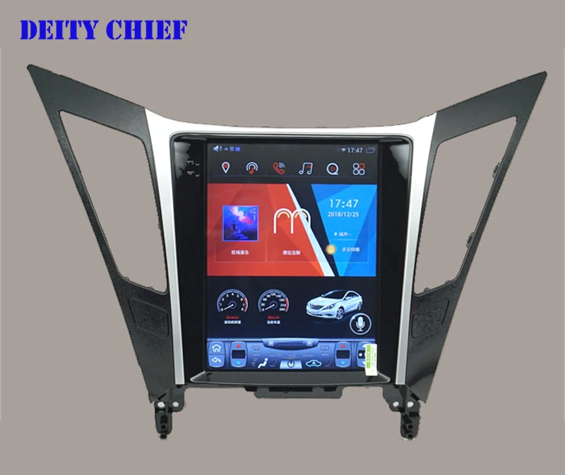 Вертикальный экран android автомобильный gps мультимедийный Видео Радио плеер в тире