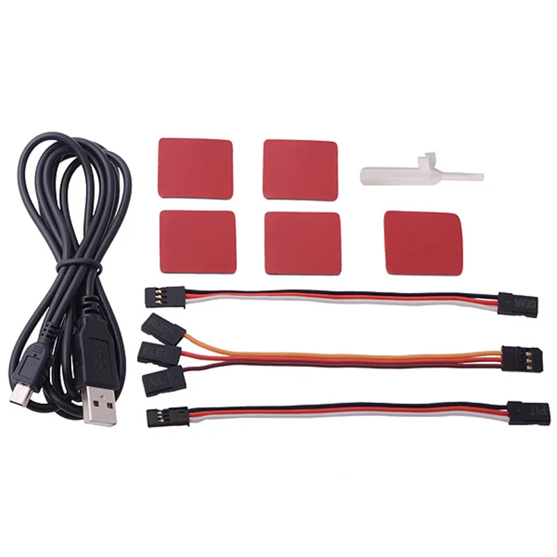 Радиоуправляемый вертолет Gyro-VBar 5.3.4pro Big KBAR K8 Flybarless 3 Axis Gyro System V-BAR для