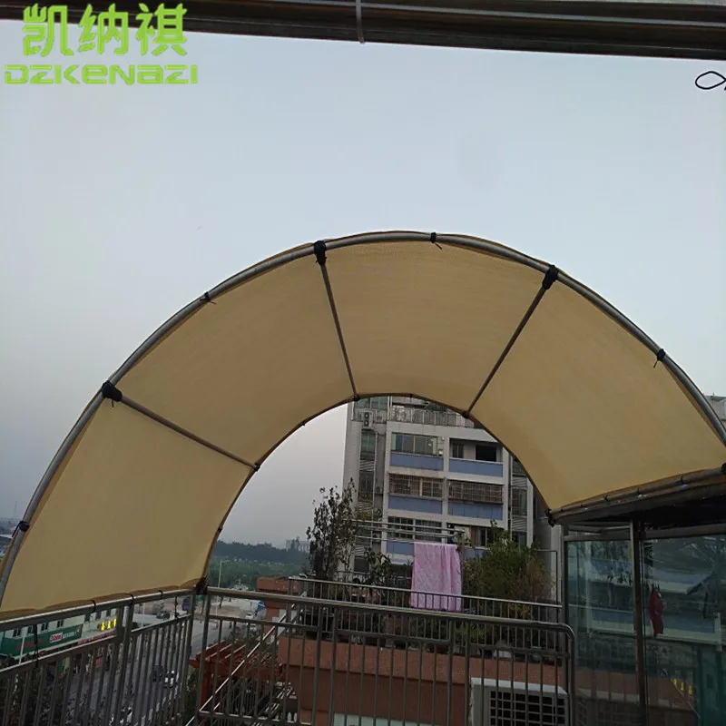 

3 x 6 M Garden Sun Shade Net with Straight edge and Alu eyelet style