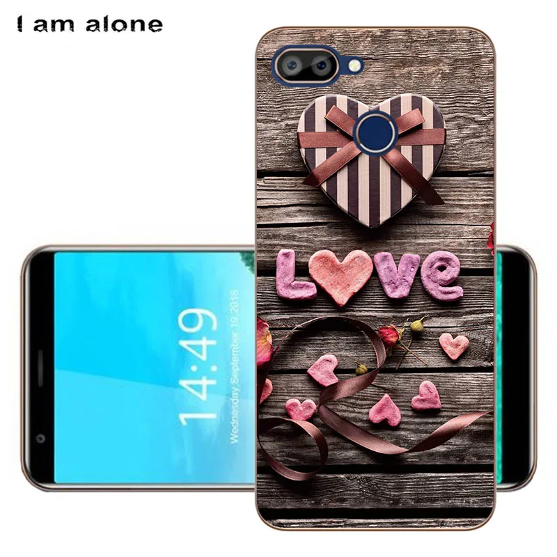 Soft TPU U17 Чехлы для телефонов I am alone для Oukitel C11 Pro, 5,5 дюймов, черный мягкий термополиуретан, Модные Цветные Чехлы для мобильных телефонов Oukitel C11 Pro - Цвет: Soft TPU U17