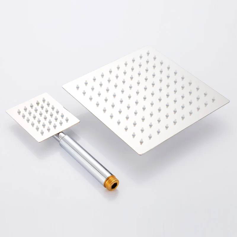 Хромированная отделка набор для душа с дождевой насадкой 8 дюймовый смеситель