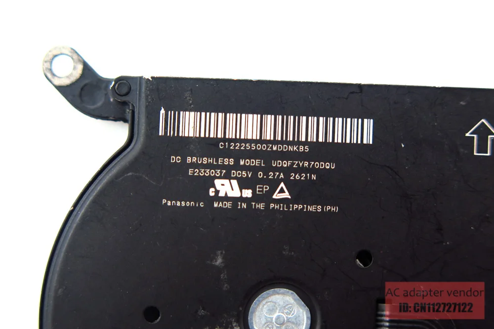 

New FOR Apple MACBOOK AIR A1369 A1466 13 inch laptop fan