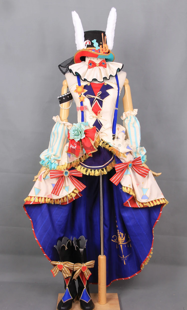 Обувь в стиле аниме «Живая любовь! Карнавальный костюм lovelive цирк вер платье юбка Хонока Уми Котори Рин Маки ханахо Нико Эли Нозоми костюм для косплея