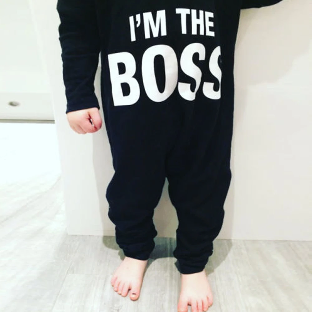 2017 г. Осенне-зимнее повседневное черное боди для новорожденных мальчиков