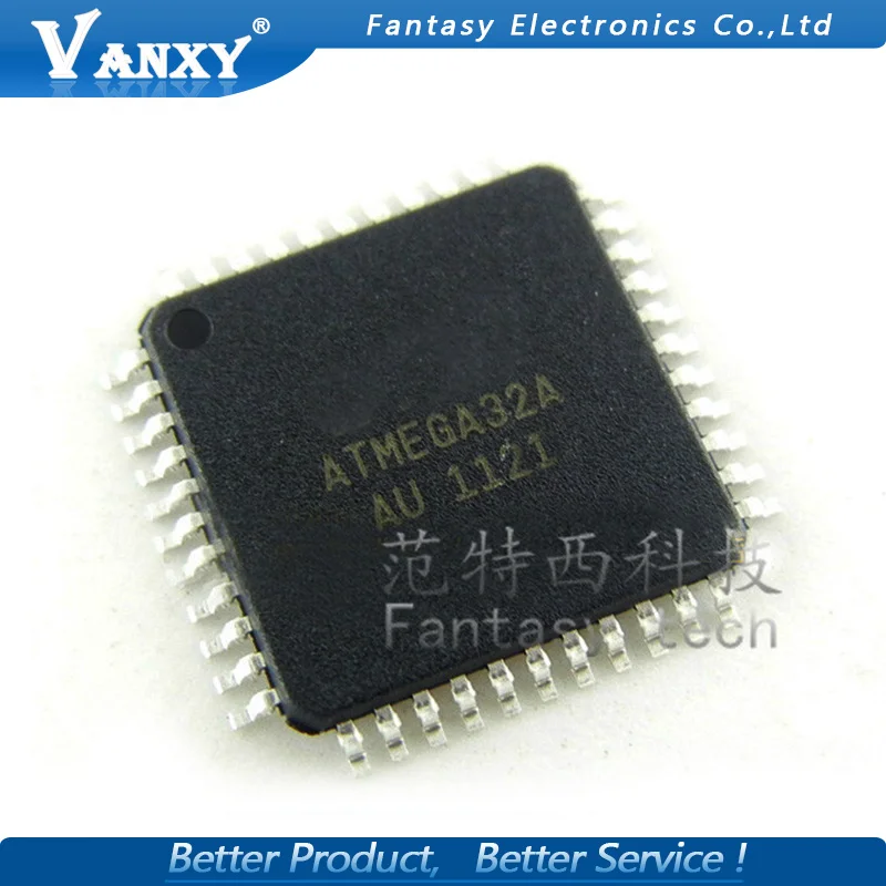

Программируемая вспышка QFP ATMEL ATMEGA32A ATMEGA32 TQFP44 32A-AU, 5 шт.