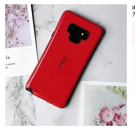 Sinbeda iFace mall для samsung Galaxy Note 9 Note9 чехол s сверхпрочный противоударный чехол для samsung Note 9 чехол жесткий чехол для ПК - Цвет: Rose