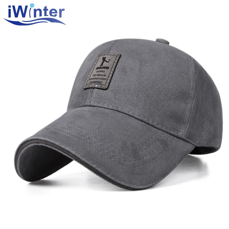 IWINTER Новая модная простая однотонная Бейсболка Для Гольфа Мужская Дамская Солнцезащитная бейсболка летняя уличная Кепка аксессуары