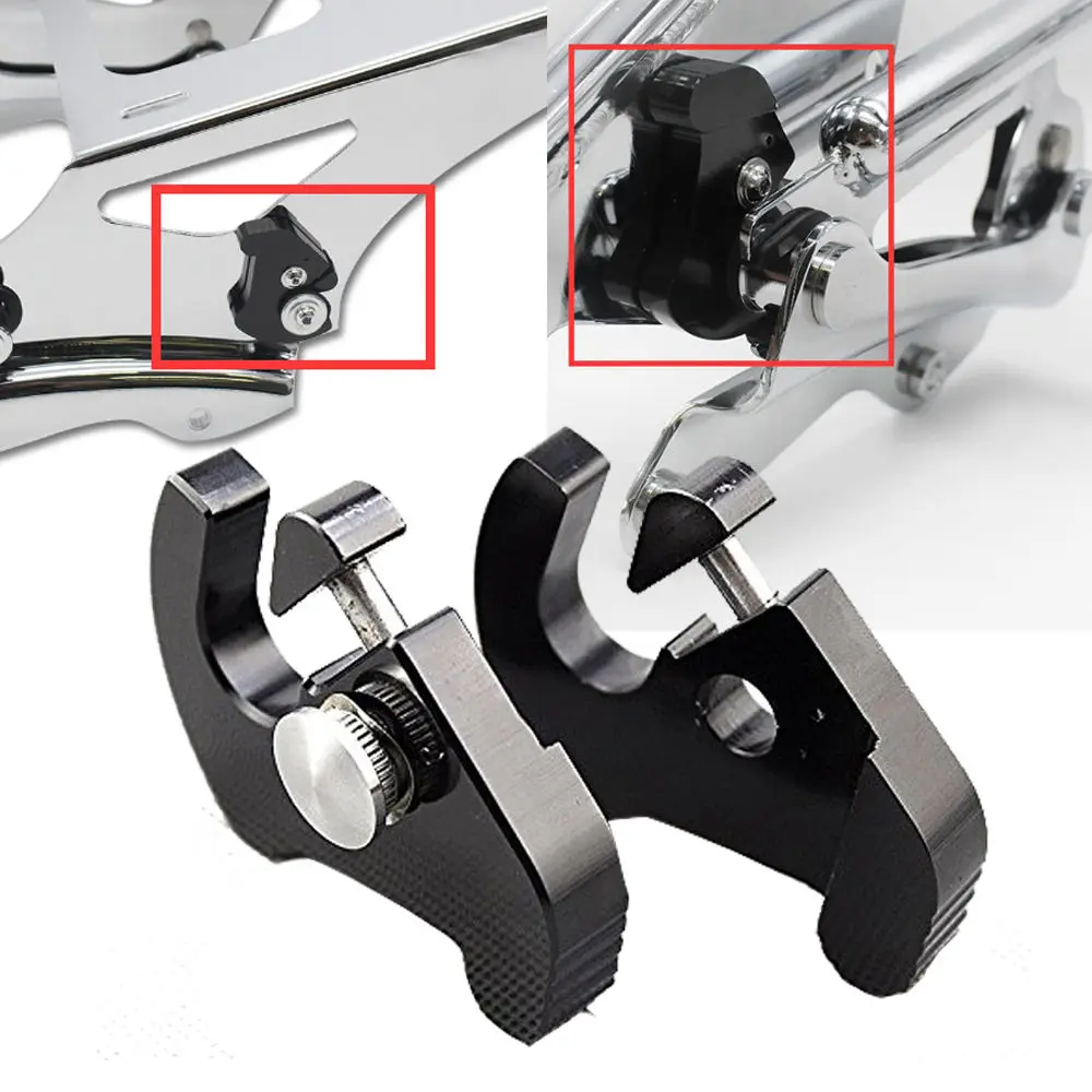 Защелки фиксаторы для чемоданов Sissy Bar крепления на спинку багажная стойка