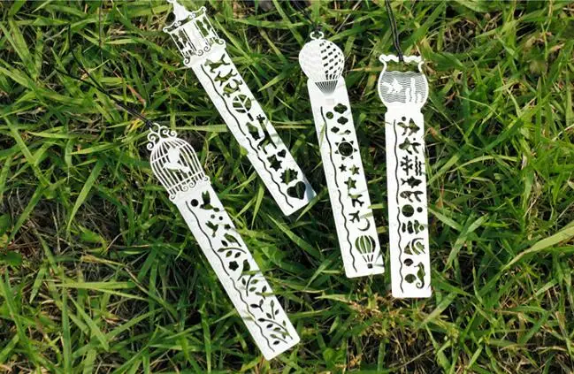 4 стиля на выбор металлические прямые вертикальные полые линейки канцелярские