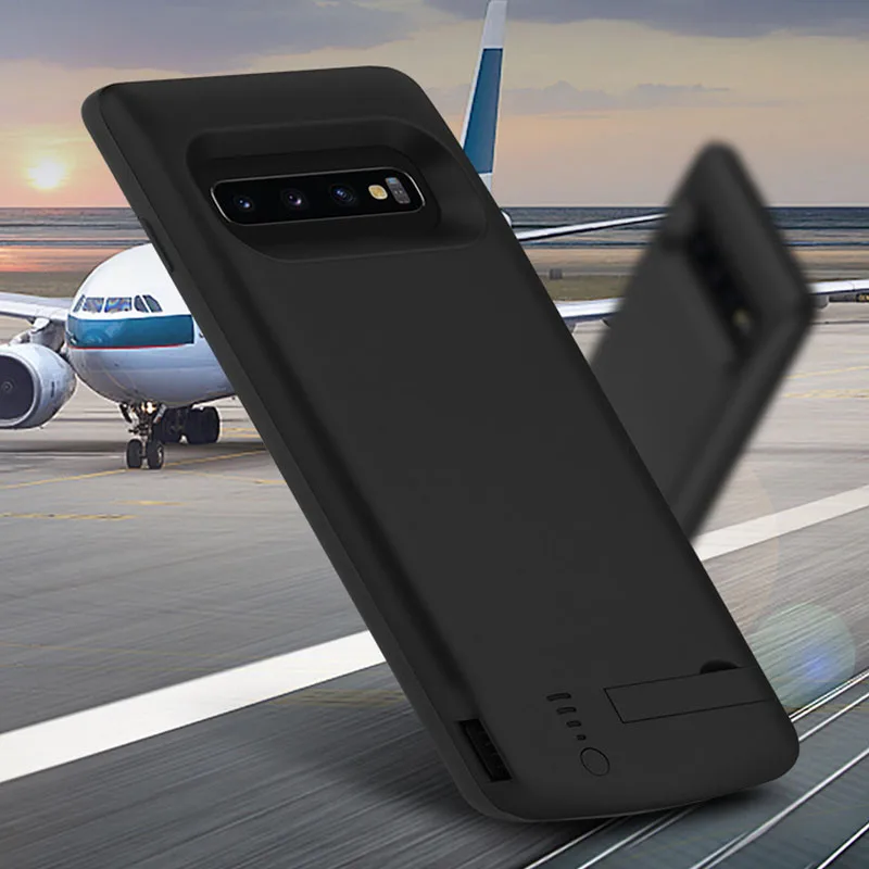 6000 Mah для samsung Galaxy S10 Батарея случае Зарядное устройство Капа Мощность банка для samsung Galaxy S10 Батарея случае