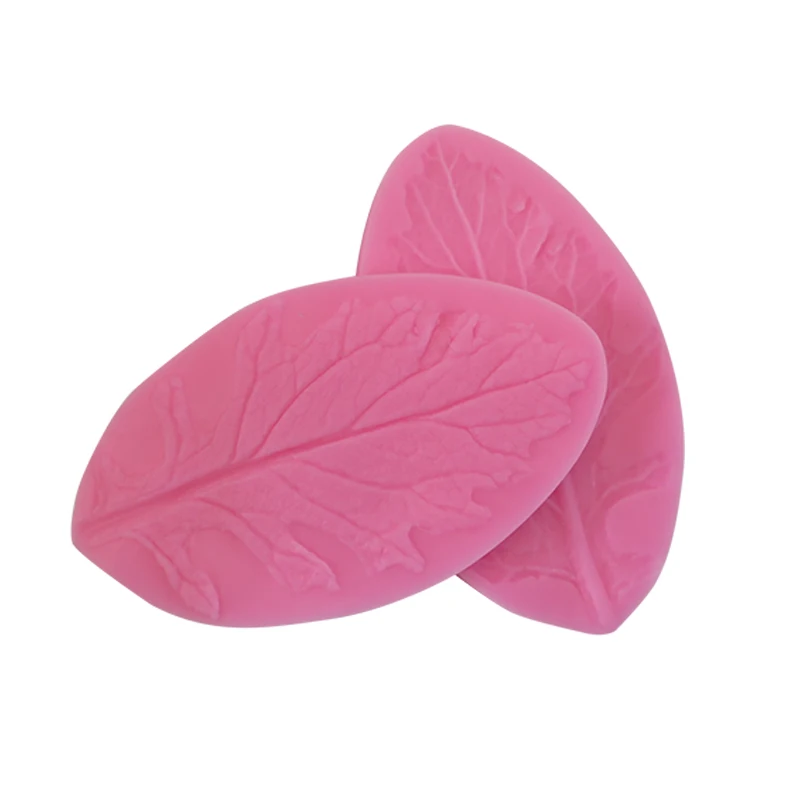 Yueyue Sugarcraft 2 pc Newest Leaf design silicone cake mold fondant decorating tools chocolate gumpaste | Дом и сад