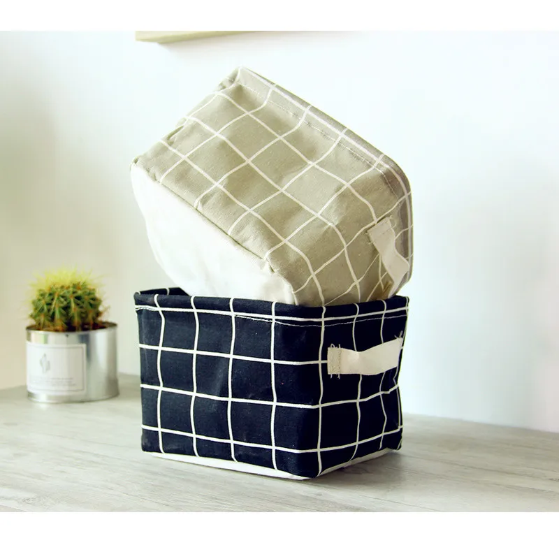 Настольная коробка для хранения в скандинавском стиле держатель клетка