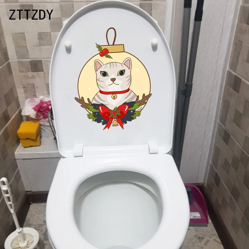 ZTTZDY 17 8*23 6 см красивая Фотографическая Настенная Наклейка в виде кошки домашний