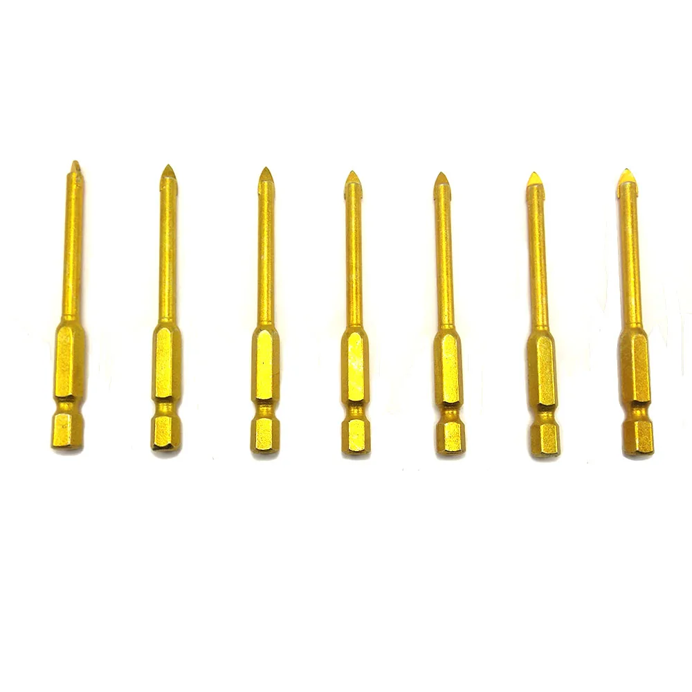 1 шт. 5 мм керамическое сверло с наконечником набор сверл титановое для