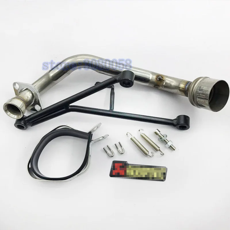 Для yamaha 100 GY6 выхлоп GY6 125 150CC скутер для yamaha 100 GY6 самокат выхлопная Муфельная нержавеющая сталь