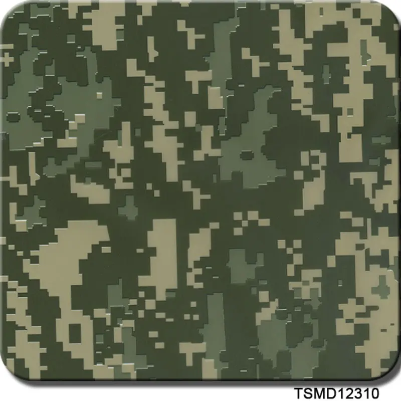 

TSA235-1 1m*10m Camo Camouflage Digital Pattern Liquid Image Hydrographic Film Aqua Water Transfer Printing Film