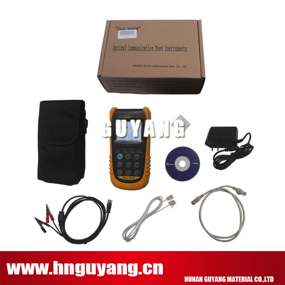 Многофункциональный тестер ADSL ADSL2 GUYANG GY801C + DMM PING ADSL2|adsl tester adsl2 tester|tester adsladsl test |