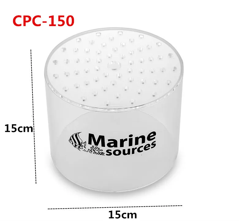 CPC-150 Аквариум LPS Коралловая кормушка крышка защита мозговой Коралл трахифиллия пища Предотвращение рыбы морской аквариум - Цвет: CPC-150