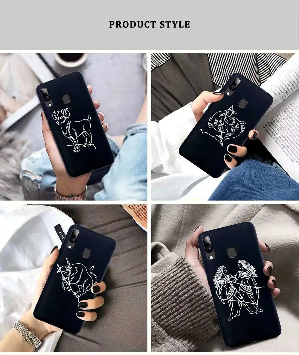 Mokoemi Модный узор Знаки зодиака мягкий 5," для samsung Galaxy A40 чехол для samsung Galaxy A40 чехол для телефона