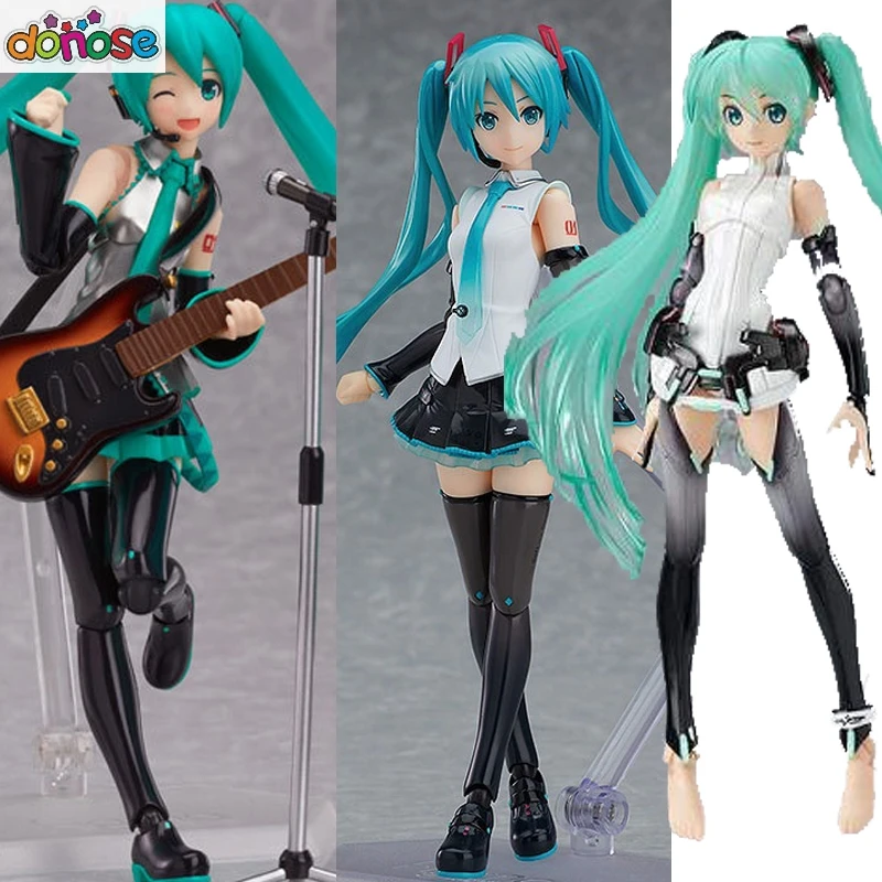 Фигурка персонажа Hatsune Miku Figma 394 серия вокала 01 V4X figma 200/100/014 ПВХ Коллекционная