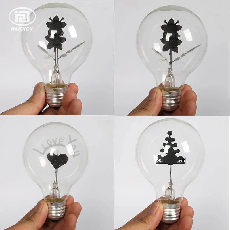 

Art Vintage Edison Bulbs E27 Decorative Creative Christmas Wedding Birthday Gifts Flame Bulbs Romantic Bulb Bar Cafe Store Lamp