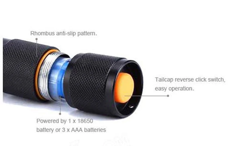 CREE xm-l T6 3800 люмен светодиодный фонарик Масштабируемые torch light | Лампы и освещение