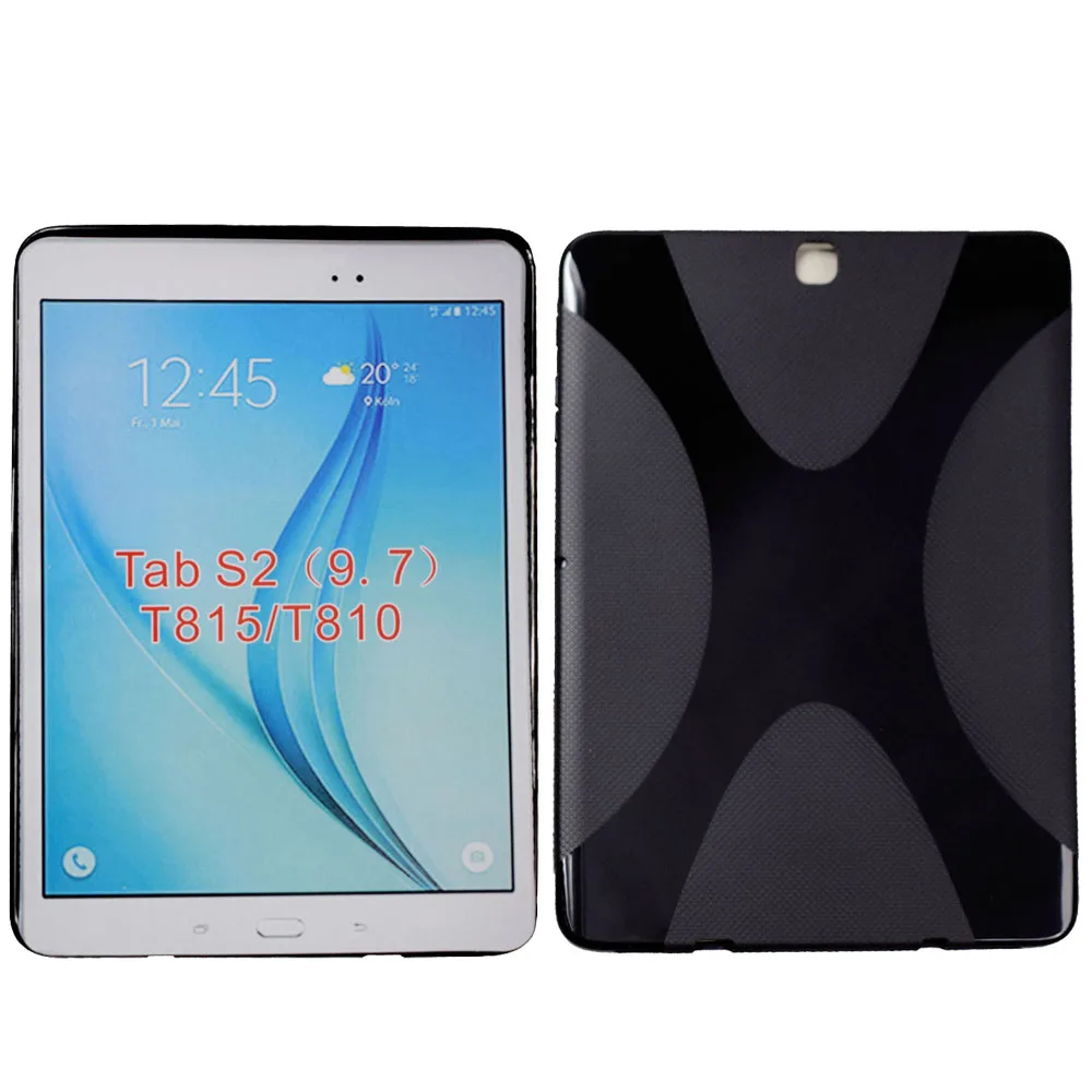 Мягкий силиконовый чехол из ТПУ для Samsung Galaxy Tab S2 9 7 T810 T813 T815 T819 планшетов защитная