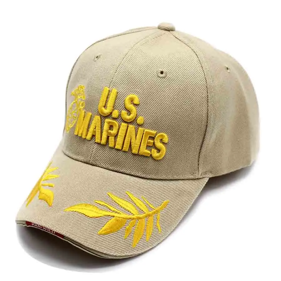 LIBERWOOD Мужская USMC США Морпехи корпус вышитый мяч кепки США темно-синие тактические шапки Snapback Регулируемая бейсбольная кепка темно-синий Seal Gorras