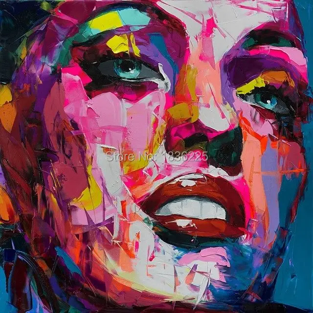 Палитра ножей палитра для портрета нож лица картина маслом импасто рисунок на