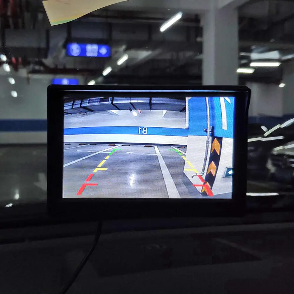 DIYSECUR 5 &quotTFT lcd резервный автомобильный монитор заднего вида с присоской как RCA так