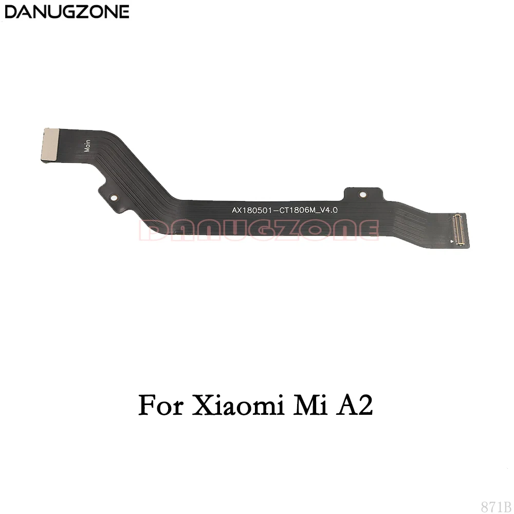 For Mi A2 Шлейф для материнской платы с ЖК-дисплеем для Xiaomi mi A2 Lite/mi A1 F1/Red mi Y2/Red mi Y1 Lite - Цвет: For Mi A2