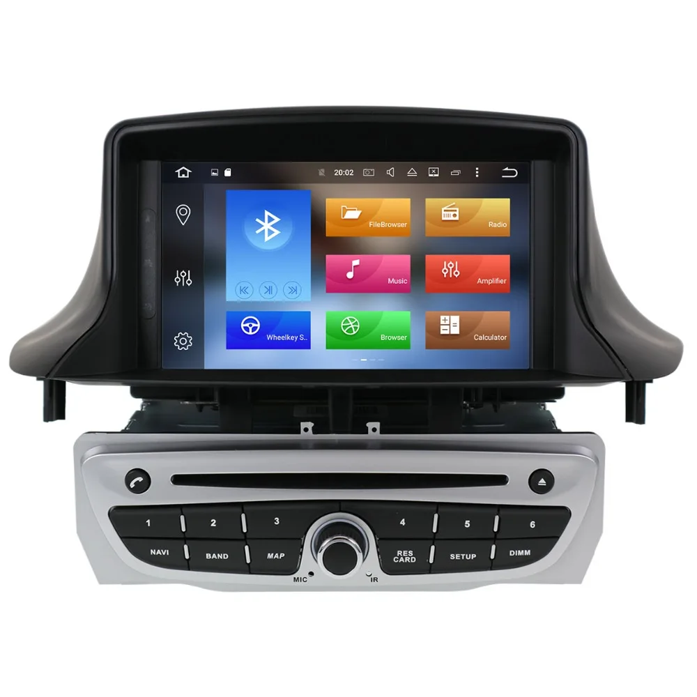 Android 8 1 экран Мультимедиа автомобильный CD DVD плеер GPS навигация для Renault Megane 3 Fluence