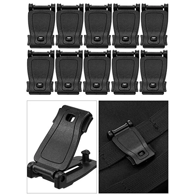 30 шт./компл. принадлежности для повседневного использования инструментов для использования на открытом воздухе Molle ремень рюкзак сумка лямки Соединительная Пряжка, зажим военные кольцо в виде буквы D рюкзак для крючков доступа