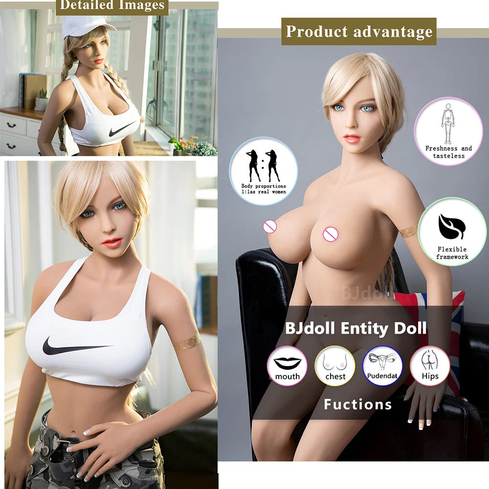 Реалистичные силиконовые секс куклы 158 см дикая женщина сексуальный аниме Полный