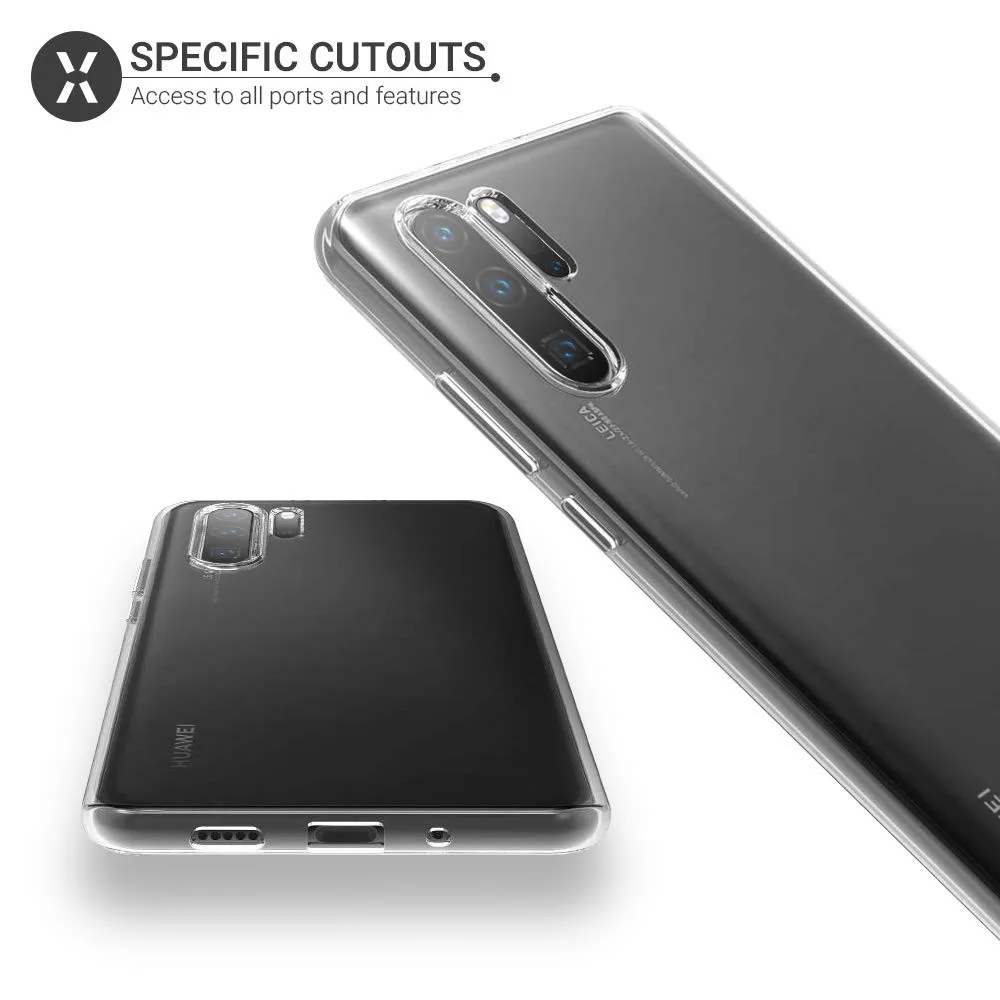 Ультратонкий прозрачный силиконовый мягкий ТПУ защитный чехол для Huawei P30 P20 P10 P9 P8