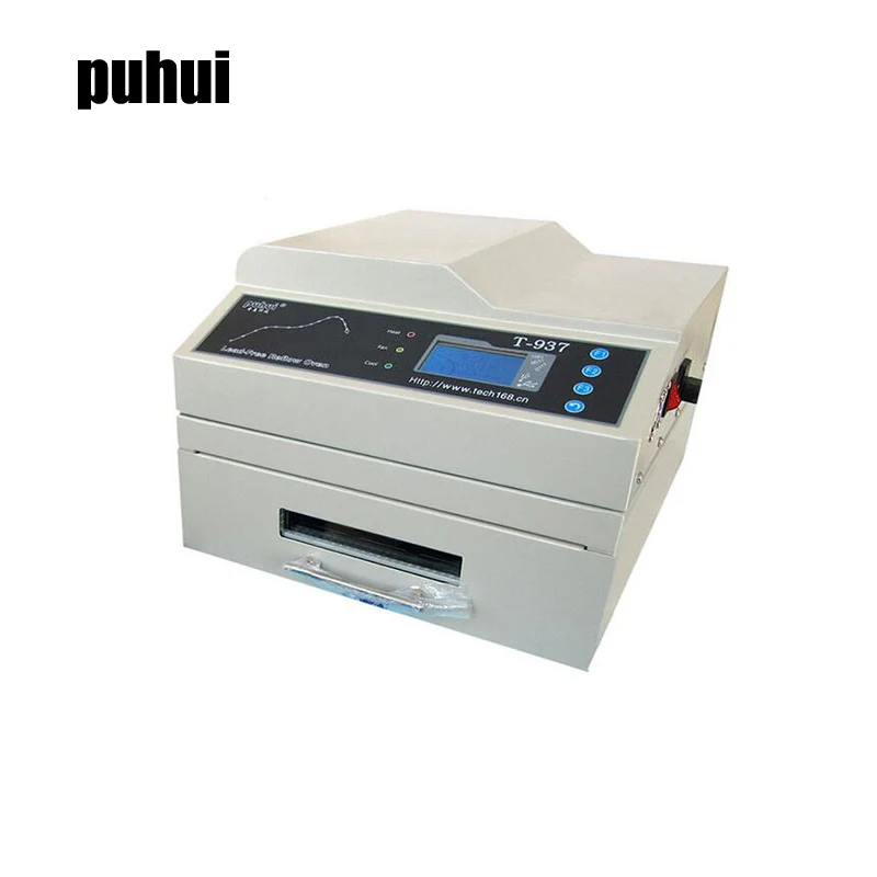 PUHUI уполномоченный T 937 без примесей свинца Relow микроволновая печь инфракрасный